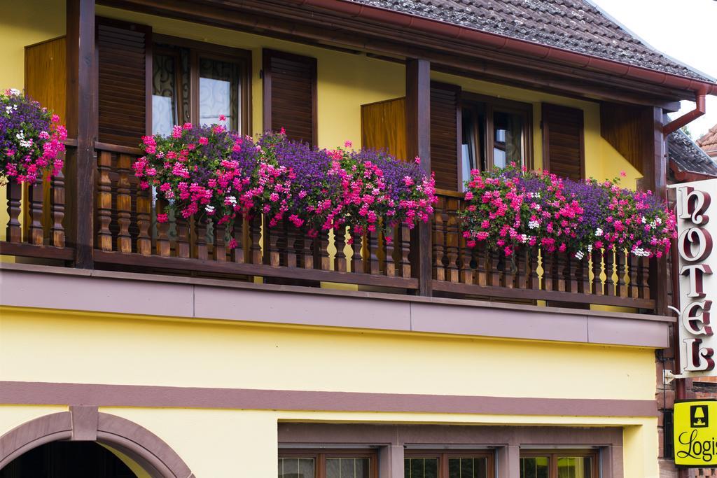 Restaurant A L'Aigle Hotell Wimmenau Eksteriør bilde