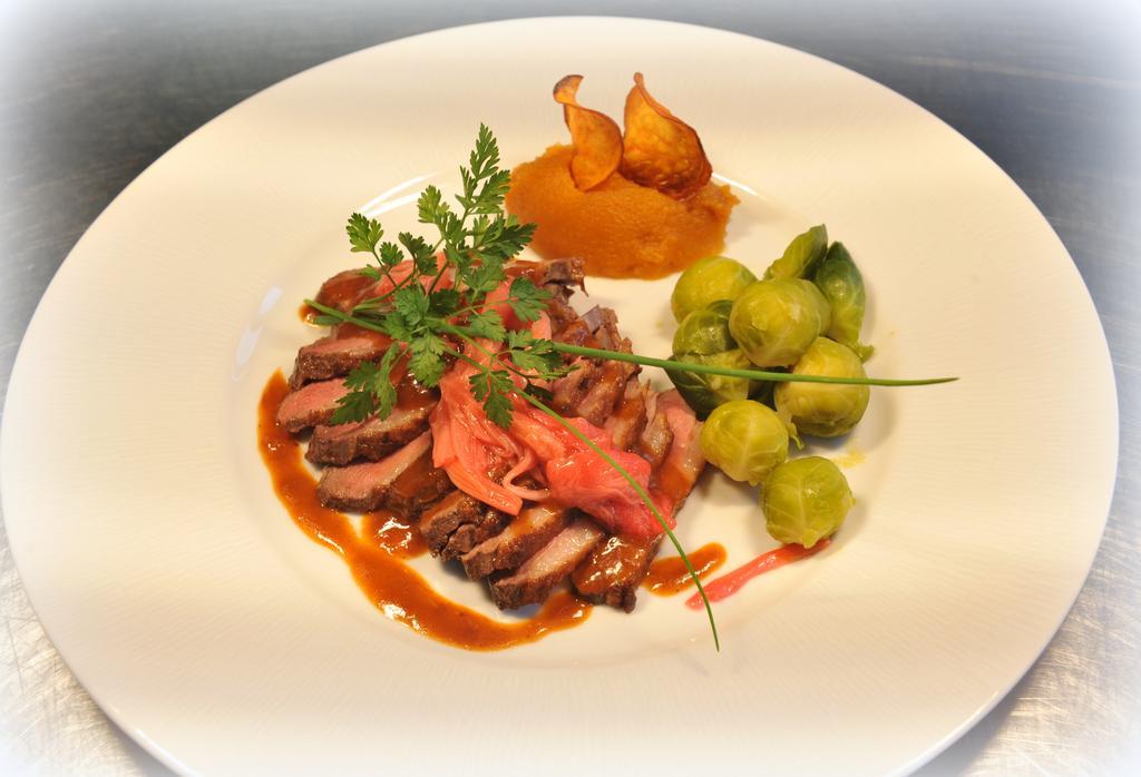 Restaurant A L'Aigle Hotell Wimmenau Eksteriør bilde